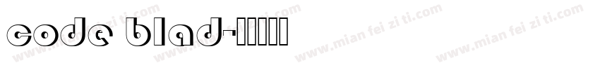code blad字体转换